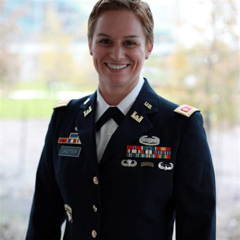 Lisa Jaster Lieutenant Colonel Us Army Foundation For Women Warriors