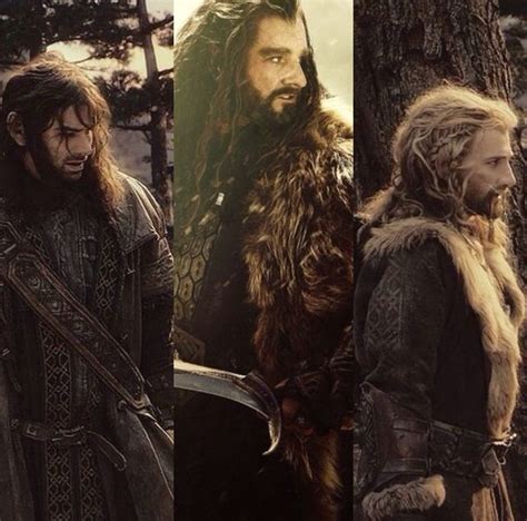 The Heirs Of Durin Thorin Fili And Kili