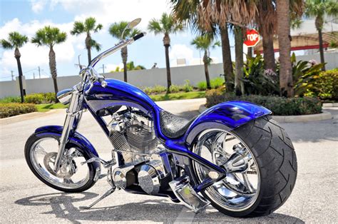 2006 Thunder Cycle Designs Eddie Trotta Custom Chopper Custom Blue