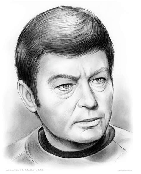 Dr Leonard Bones Mccoy Star Trek By
