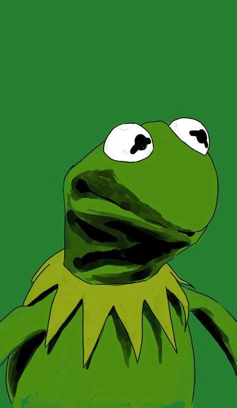 Jim henson frog wallpaper iphone wallpaper caco e miss piggy sapo kermit kermit and miss piggy kermit the frog meme sapo meme sesame 8itnerds posted a photo of muppets star kermit the frog dressed up as captain james t. Pin on Kermit Aesthetics