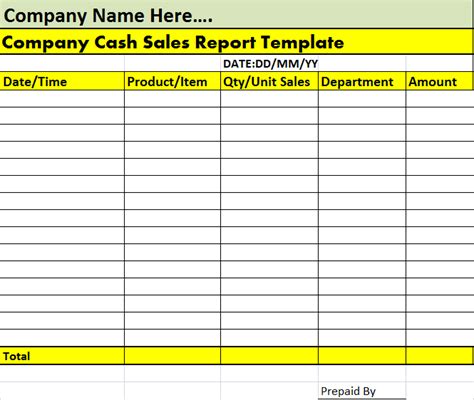 Daily Cash Balance Sheet Template Daily Cash Report Template For Ms