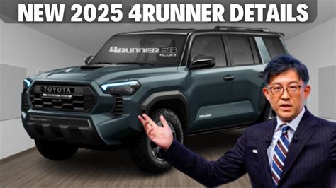 First Look 2025 Toyota 4runner Interior And Exterior Details Youtube