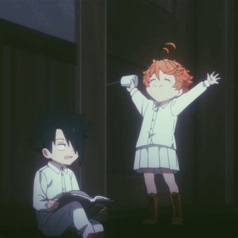 The Promised Neverland Icons🌿 Aesthetic Anime Neverland Art Anime Heaven