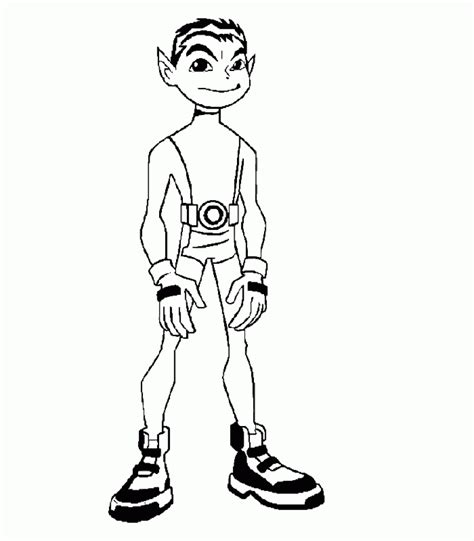Teen titans online colouring pages. Get This Printables for Toddlers Teen Titans Coloring ...