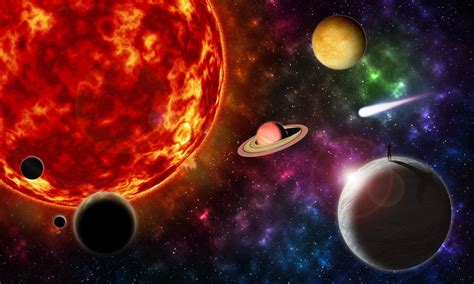 Colorful Planets 4k Ultra Hd Wallpaper Background Image 5000x3000