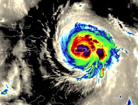 Hurricane Maria Bears Down On Puerto Rico As Category 4 Storm