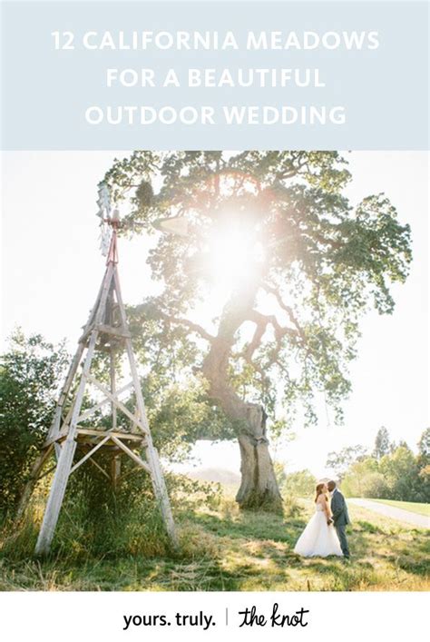 12 California Meadows For A Beautiful Outdoor Wedding California