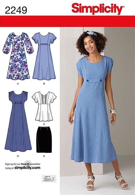 New Simplicity Plus Size Sewing Patterns Womens Size W W W W W EBay