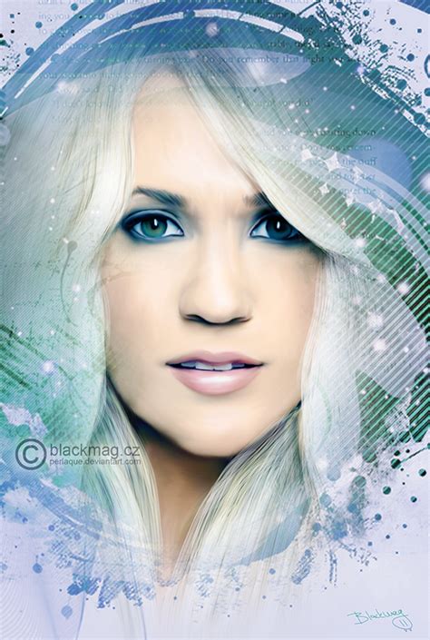 Carrie Underwood Painting By Perlaque On Deviantart