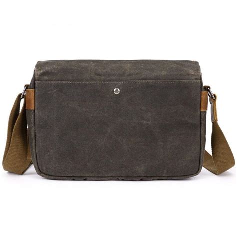 Woosir Waxed Canvas Camera Messenger Bag Men Women Woosir