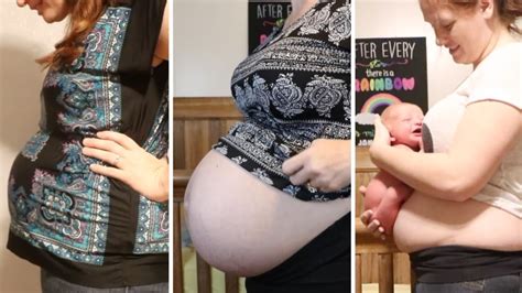 watch my belly grow my pregnant belly progression week by week youtube