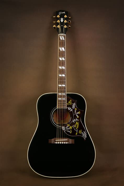 2014 Gibson Hummingbird Ebony Acoustic Guitar The Acoustic Room