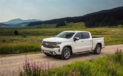 Download Wallpapers Chevrolet Silverado 2019 Full Size Pickup Truck