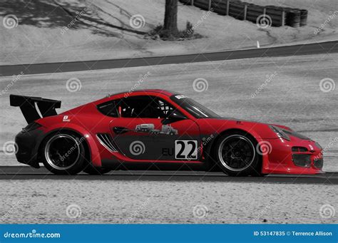 Red Race Car Editorial Image Image Of Washington Summer 53147835