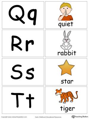Microsoft word is the most commonly used word processor for personal and professional use. Small Alphabet Flash Cards for Letters Q R S T ...