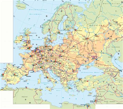 Diercke Weltatlas Kartenansicht Europa Wirtschaft 978 3 14