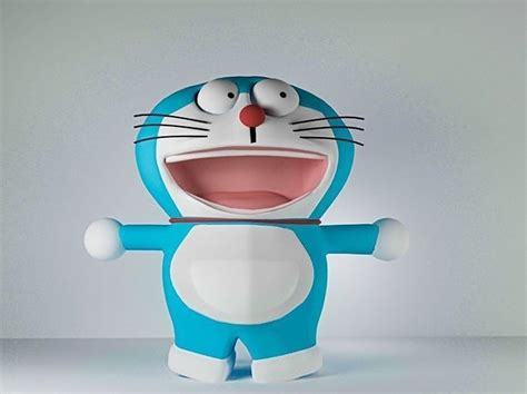 Doraemon 3d Model 3d Model 3d Printable Cgtrader