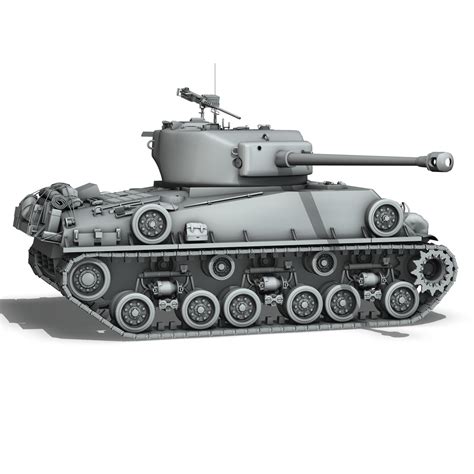 M4a3e8 Sherman Easy 3d Lwo