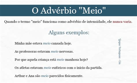 Blog Língua Portuguesa Dicas Para Concurso Adverbio Estudar Portugues