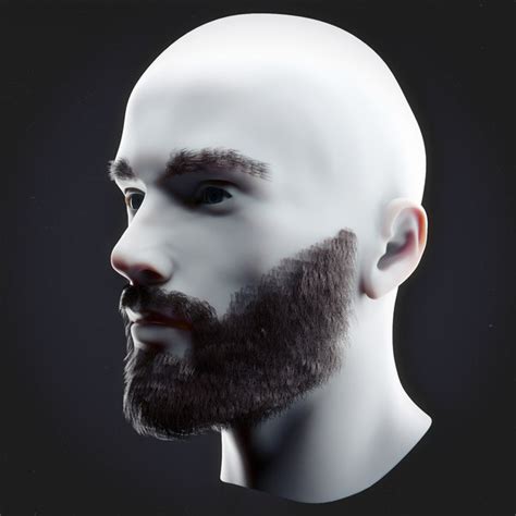 Beard 3d Models For Download Turbosquid