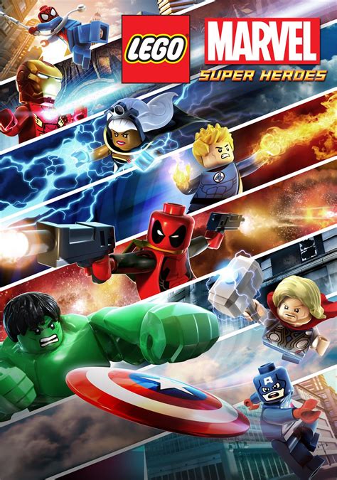 Lego Marvel Super Heroes Poster Poster Marvel Lego Poster Films