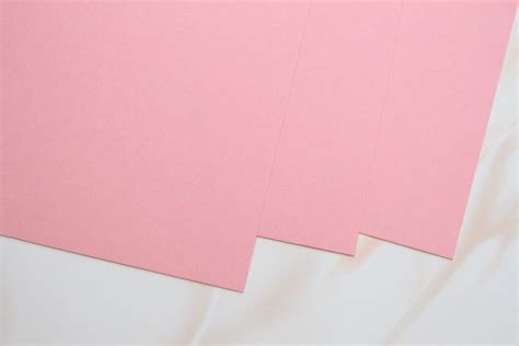 Pastel Pink Matte Colour Card Stock 240gsm Etsy