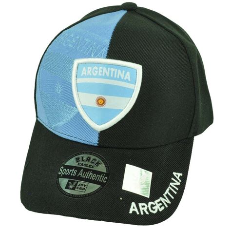 Argentina Bandera Negro Bebé Sombrero Azul Gorra País Etsy España