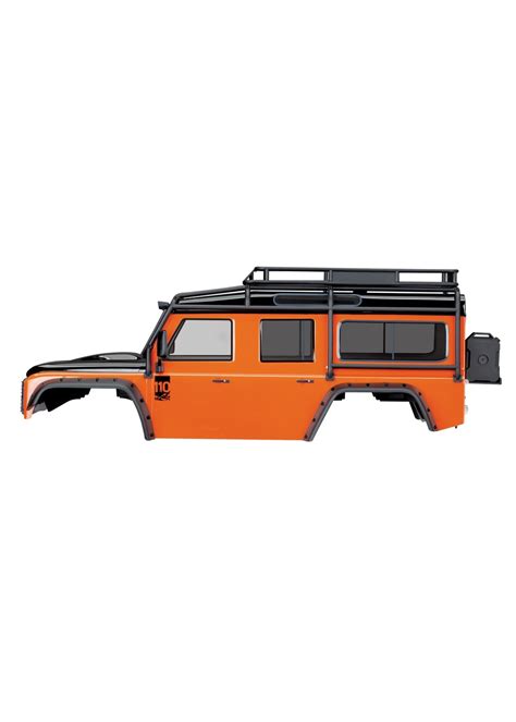 Traxxas A Adventure Edition Body For Trx Defender Orange