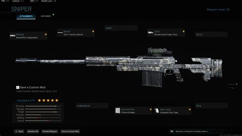 Call Of Duty Warzone Best Sniper Loadout Perks Weapons Equipment Etc