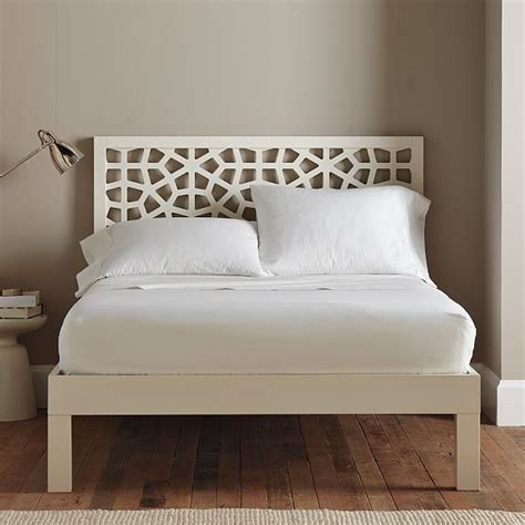 Great savings & free delivery / collection on many items. Morocco Headboard - White - Modern - Headboards - by West Elm