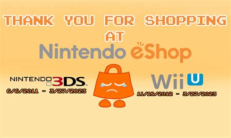 In Memory Of The 3ds And Wii U Eshop By Rabbidlover01 On Deviantart