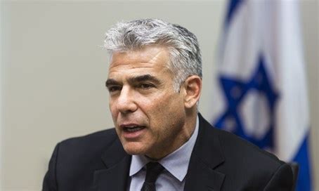 Netanyahu is playing on the operation in gaza to use up the days given to yesh atid head yair lapid for the mandate to form a government, without any. Lapid Blasts UNRWA Bias Following Terror Statement ...