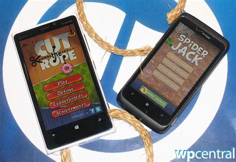 Cut The Rope And Spider Jack Xbox Windows Phone Head To Head Review