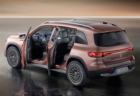 Mercedes Benz Eqb Is A Compact All Electric Seven Seater Suv