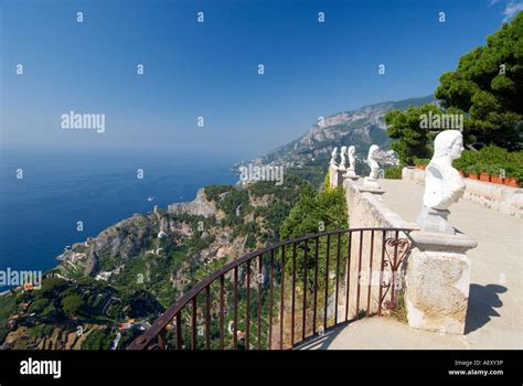 Villa Cimbrone Ravello Italy Stock Photo Alamy