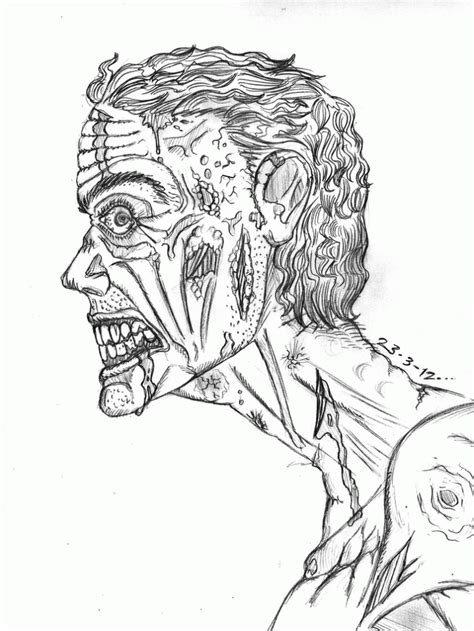 Select from 35970 printable coloring pages of cartoons, animals, nature, bible and many more. Zombie Coloring Pages For Adults - Free Coloring Pages ...