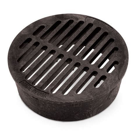 Rain Bird Dg6rfb 6 Round Flat Drainage Grate Black