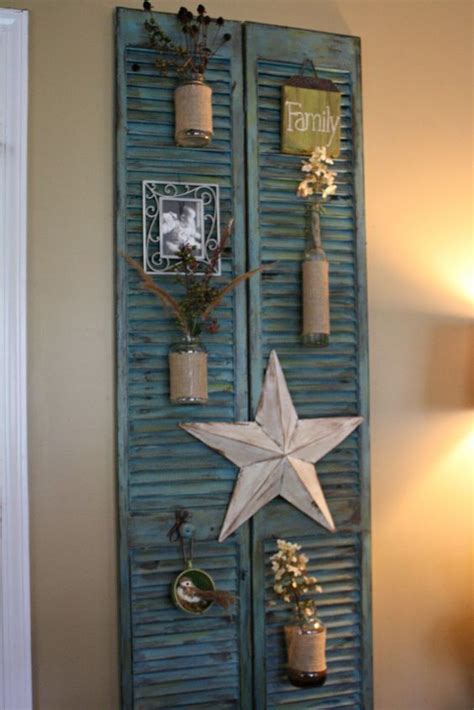 20 Shutter Wall Decor Ideas