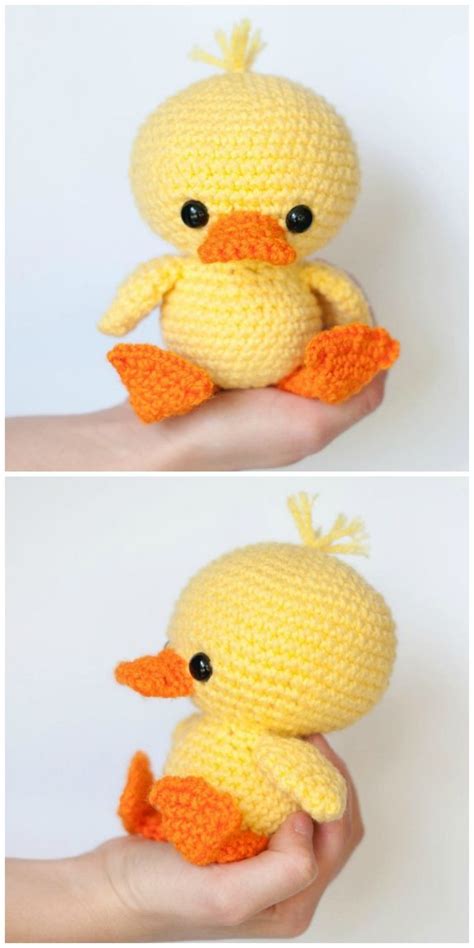 Crochet Duck Patterns You Will Love The Whoot Pontos De Crochê