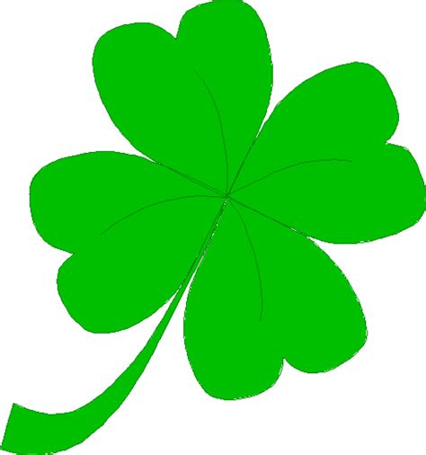 Download High Quality Four Leaf Clover Clipart Good Luck Transparent