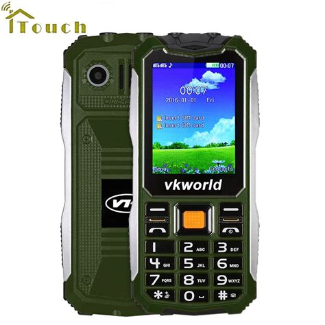 Vkworld Stone V3s Long Standby Daily Waterproof Shockproof Mobile Phone