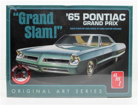 1965 Pontiac Grand Prix Amt 990 125 New Car Model Kit Model Cars