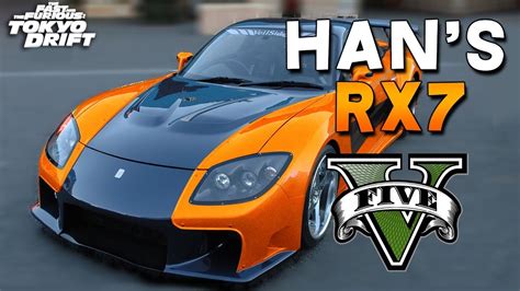 Grand Theft Auto V Tokyo Drift Hans Rx7 Veilside Fortune Youtube