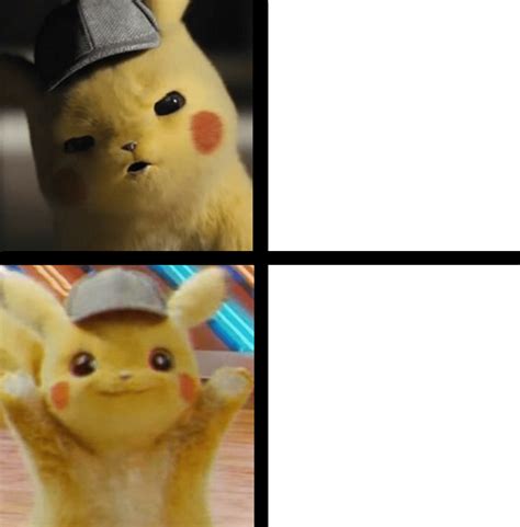 Pikachu Shocked Meme Template