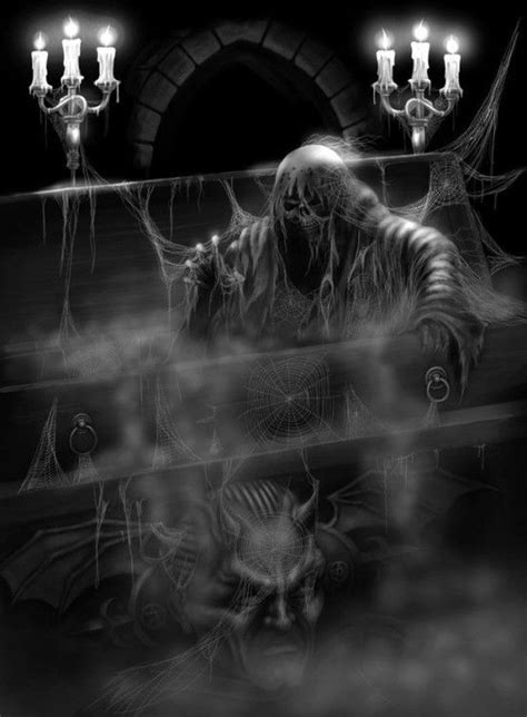 Twisted Horror Grim Reaper Grim Reaper Art Evil Art