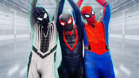 Team Spider Man Vs Bad Guy Team The Destroy Of New Bad Hero Live