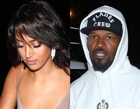 Jamie Foxx And Singer Sela Vave Leave Nightclub Holding Hands E News