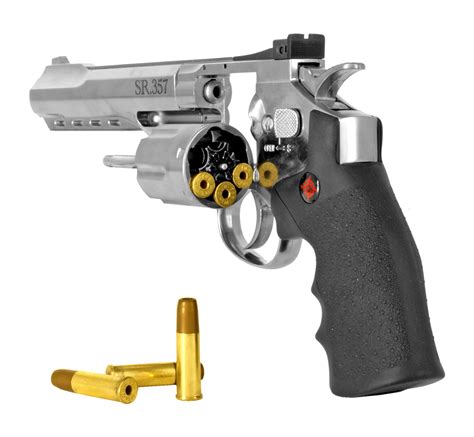 Crosman Mm Co Powered Revolver Bb Gun Remanufactured