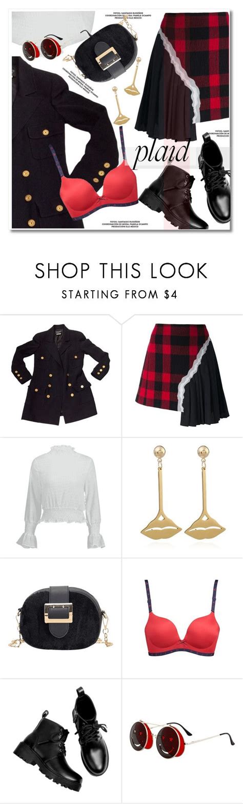 Check It Plaid By Paculi Liked On Polyvore Featuring Chanel Maison